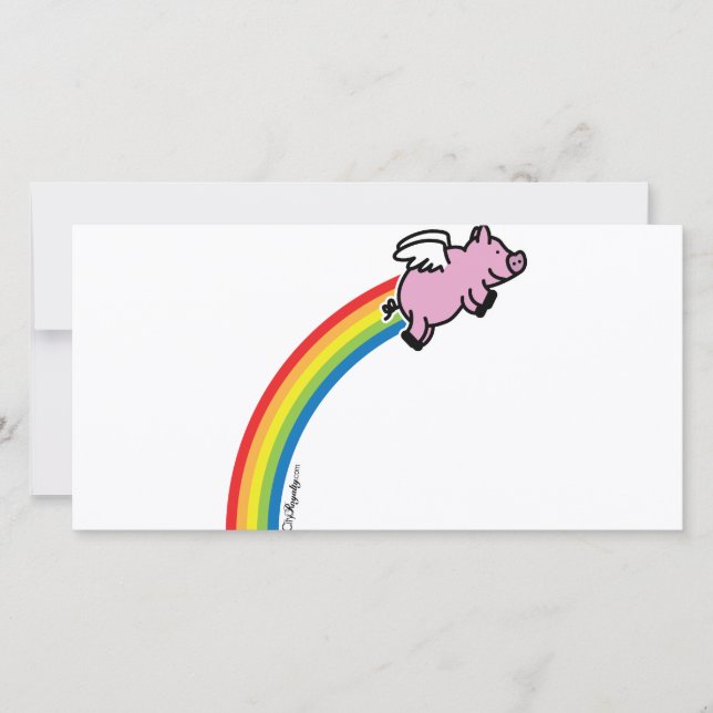 Voler Cochon arc-en-ciel (Devant)