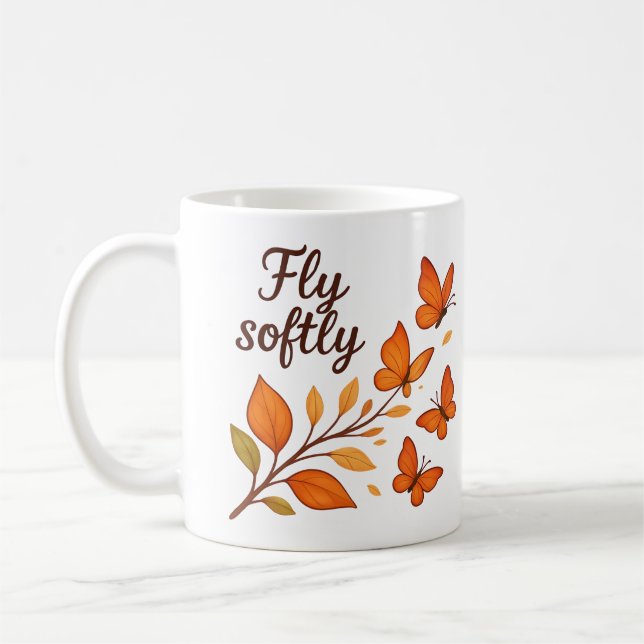 Voler doucement Mug d'automne (Gauche)