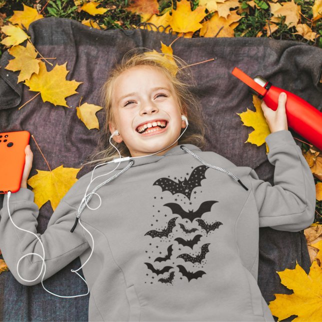 Voler Halloween Galaxy chauves-souris et étoiles (Créateur téléchargé)