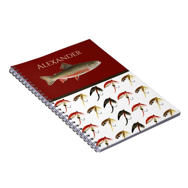 Voler Pêche mouches Russe Carnet Saumon (Côté Droit)