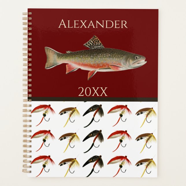 Voler Pêche mouches Russe Carnet Saumon (Devant)