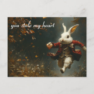 Voleur de Cœur Carte Postale Romantique Steampun