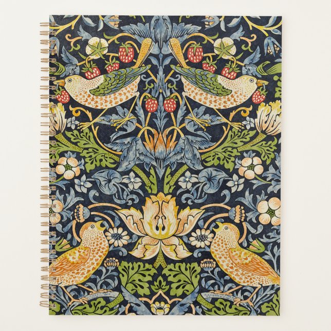 Voleur de fraises Morris Bleu marine Art fin vinta (Devant)