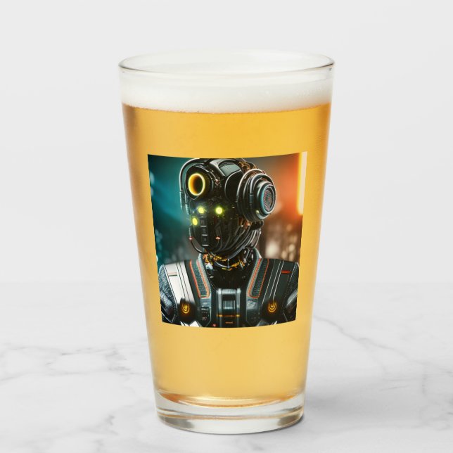 Voleur en verre Robot 3 (Devant (rempli))