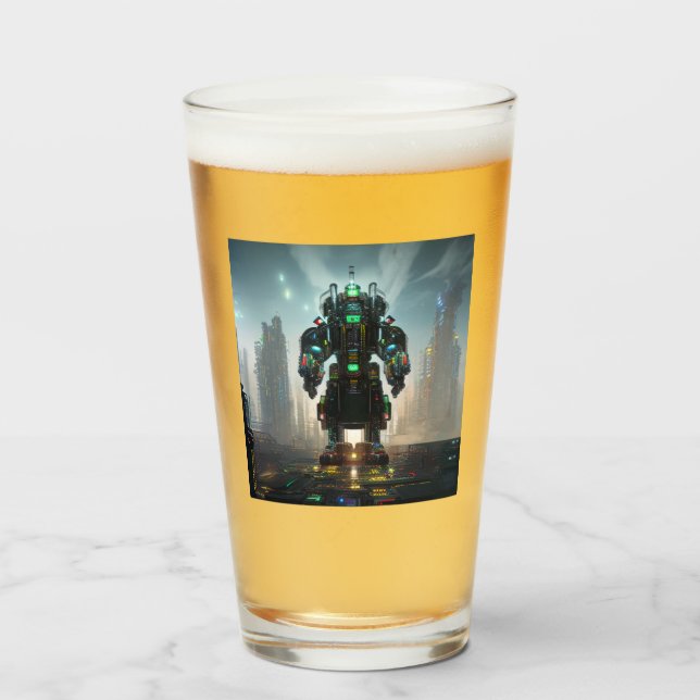 Voleur en verre Robot 4 (Devant (rempli))