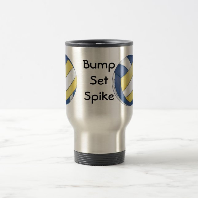 Volleyball Bump, Set, Spike mugs (Centre)