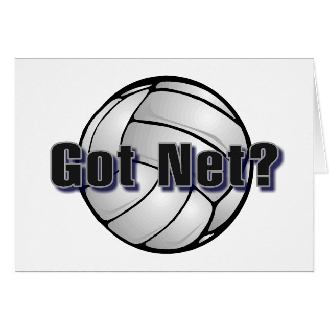 Volleyball net obtenu (Devant horizontal)