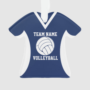 Volleyball Sports Jersey Blue