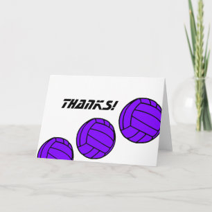 Volleyballs Violets - Merci