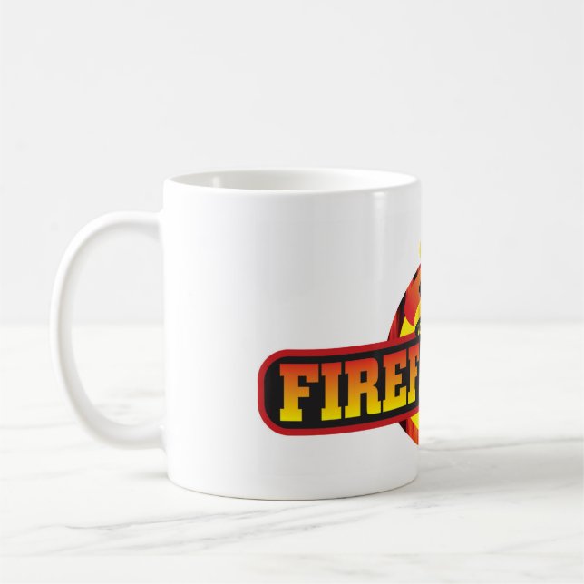Volontaire Pompier tasse à café (Gauche)