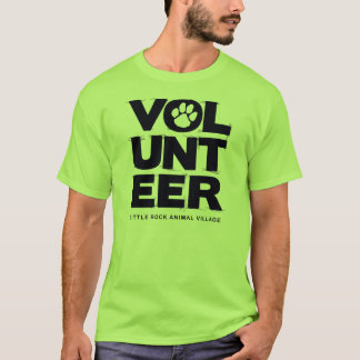 "Volontaire, T-shirt de LRAV" (vert de chaux)