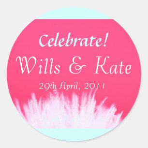 Volontés et Stickers de mariage royal Kate