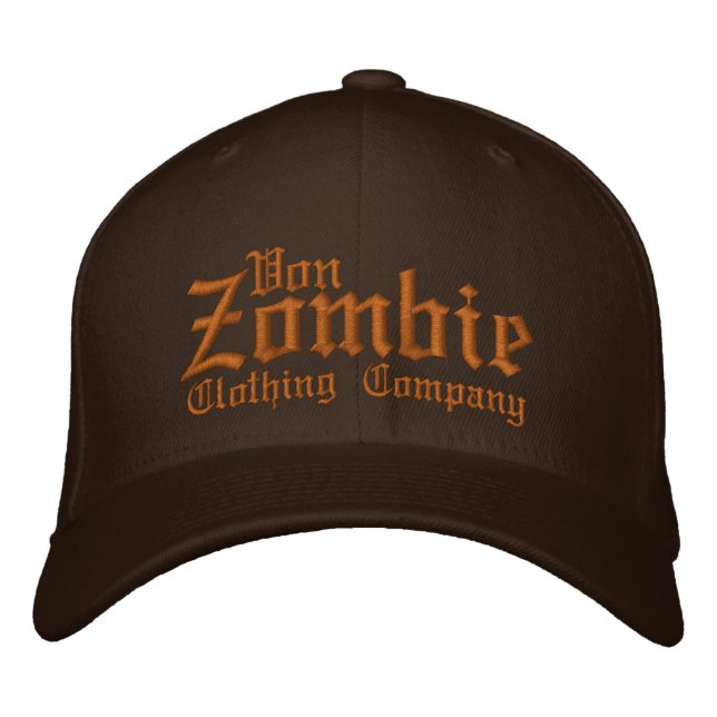 Von Zombie Casquette crâne 001P (Devant)