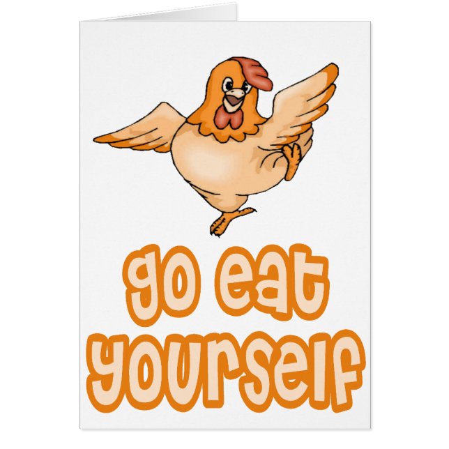 Vont se mangent le poulet (Devant)
