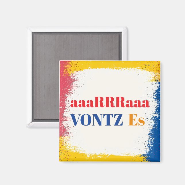 Vontz Es Magnet (Recto/Verso)