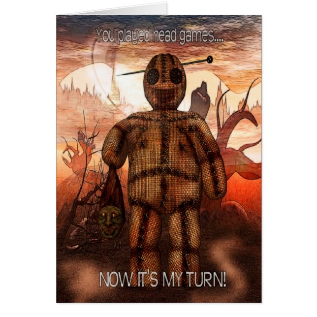 Voodoo-ing 1 "Head Games" BLANK (Devant)