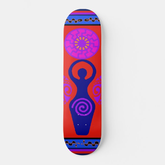 VooDoo Triple Goddess Skateboard (Recto)