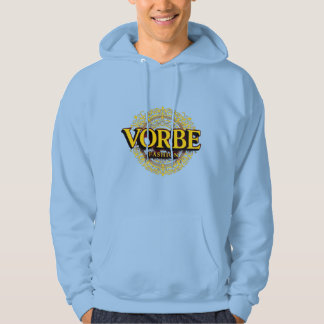 VORBE Fashion Gold Monogram Sweat à Capuche Homme