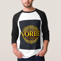 VORBE Fashion Premium or Monogramme Raglan T-shirt