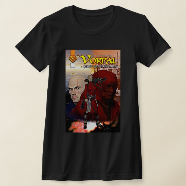 Vorpal Comic Book TShirt : Couverture 1 (Poser)