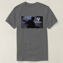 Vorpal Comic Book TShirt : Silhouette Bleue