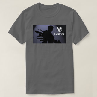 Vorpal Comic Book TShirt : Silhouette Bleue