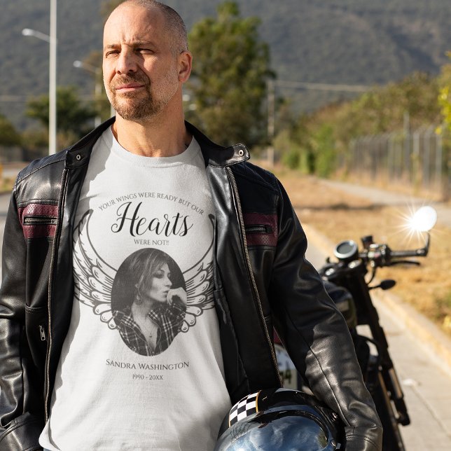 Vos Ailes Étaient Prêtes | Photo Mémorial T-Shirt (Créateur téléchargé)