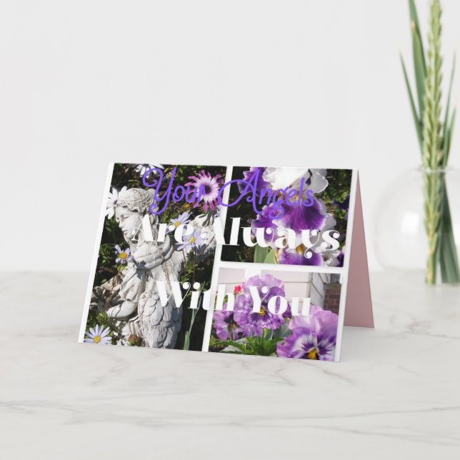 Vos Anges sont toujours avec vous obtenir carte de (Devant)