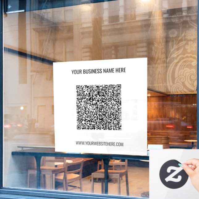 Vos autocollants de fenêtre promotionnels pour cod (Fenêtre de café)
