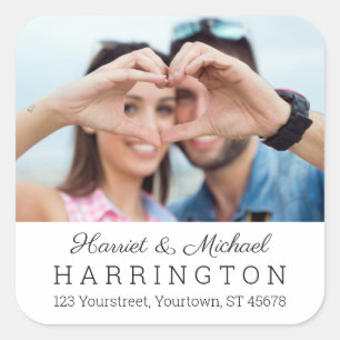 VOS autocollants personnalisés PHOTO & TEXTE