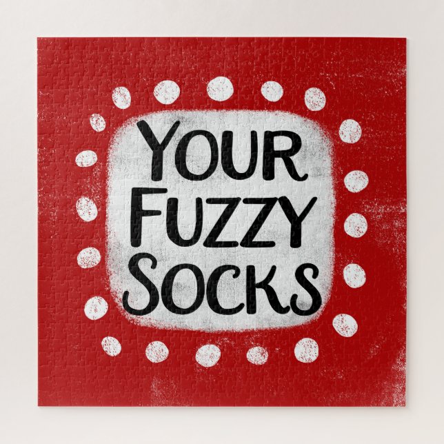 Vos Chaussettes Fuzzy Puzzle Puzzle (Vertical)