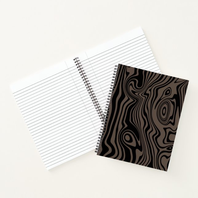 Vos couleurs Carnet Vagues Abstraites (Intérieur)