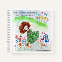 Vos différences sont de précieux cadeaux - Cahier