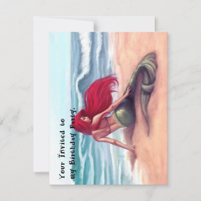 Vos invités à mes invitations d'anniversaire (Devant)