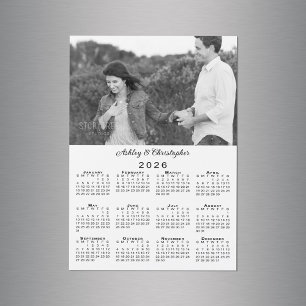 Vos noms de photo Personnalisé 2026 Calendrier Mag