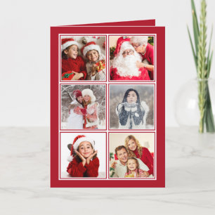 VOS PHOTOS carte de voeux de Noël personnalisée
