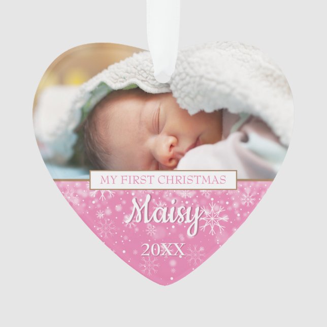 Vos photos de bébé préférées Premier Noël (devant)