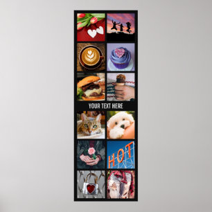 VOS PHOTOS INSTAGRAM poster de collage personnalis