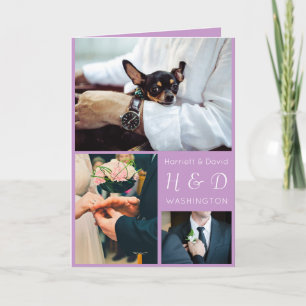 VOS PHOTOS, Monogrammes & Carte de voeux texte