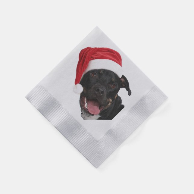 Vos propres serviettes en papier pour fête de Noël (Coin)