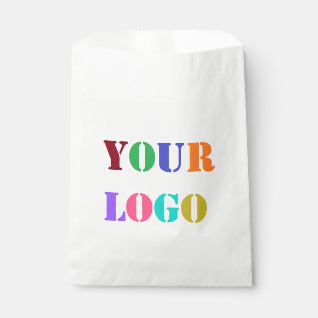 Vos sacs de faveur promotionnels avec le logo de v (Devant)