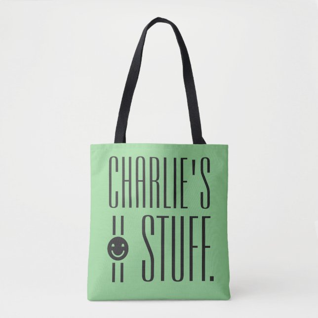 VOS sacs STUFF (nom et couleur personnalisés) (Devant)