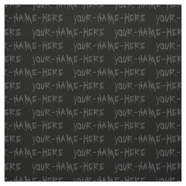 Vos tissus nommés personnalisés par tissu nommé (Échantillon)