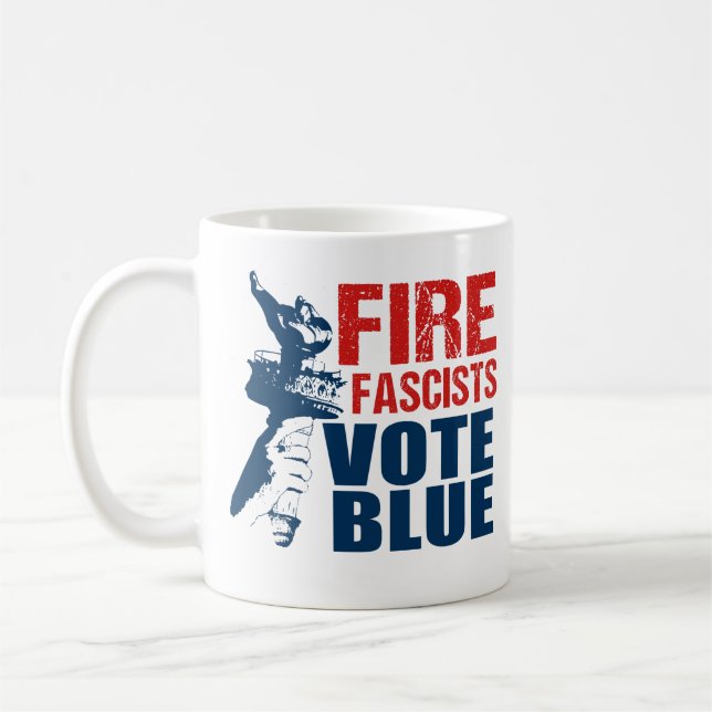 Vote Blue Mug (Gauche)