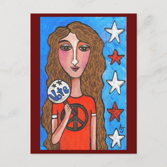 VOTE - carte postale américaine (Devant)