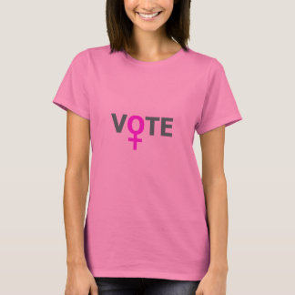 Vote de femmes - T-shirt politique de suffrage