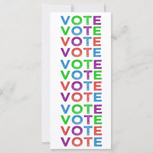 VOTE en Multi-couleurs