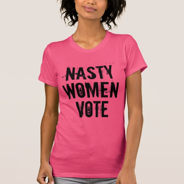 Vote méchant de femmes : T-shirt 2016 (fabriqué (Devant)