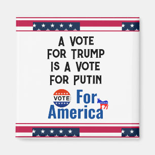 Vote pour America Magnet
