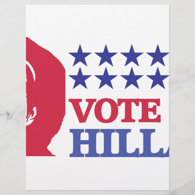 vote pour hillary (Devant)